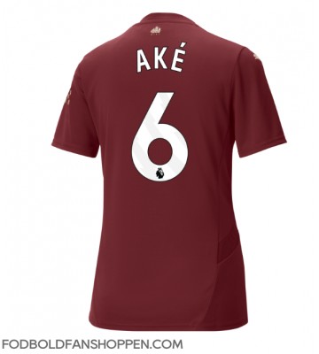 Manchester City Nathan Ake #6 Tredjetrøje Dame 2024-25 Kortærmet